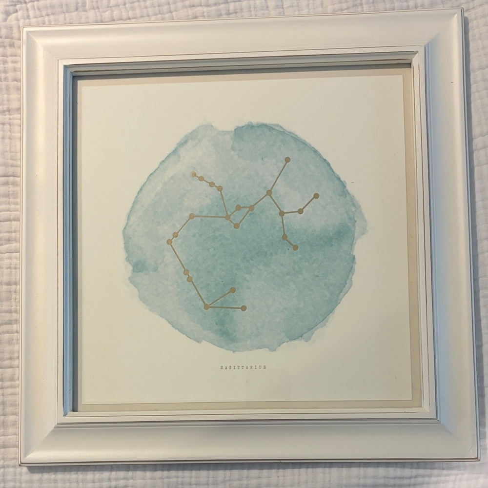 Annie Clark at Minted Framed Sagittarius Constellation Art Print
